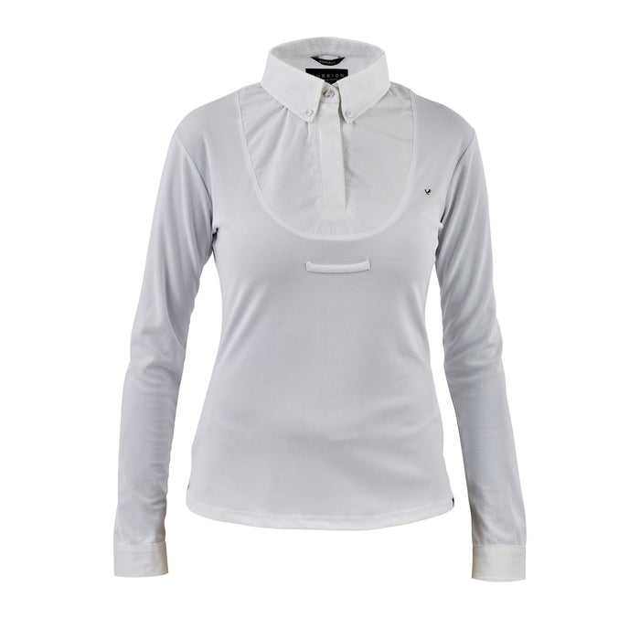 10260 - Aubrion Long Sleeve Tie Shirt - Young Rider
