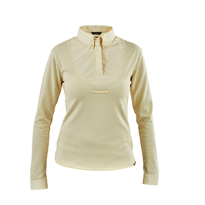 10260 - Aubrion Long Sleeve Tie Shirt - Young Rider