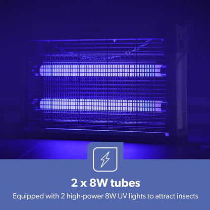 16W Electric UV Indoor Fly and Insect Zapper