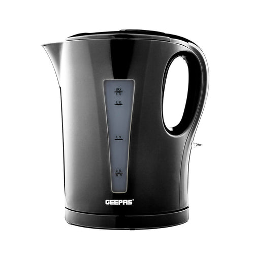 1.7L Fast-Boil Cordless Black Electric Kettle