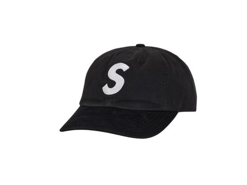 2-Tone S Logo 6-Panel Black (SS24)