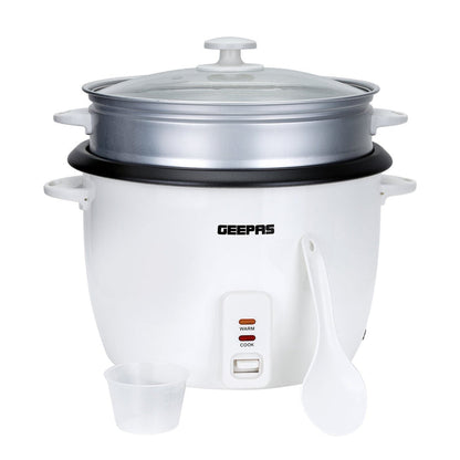 2.8L Rice Cooker with Steamer Rice Cooker Geepas | For you. For life.