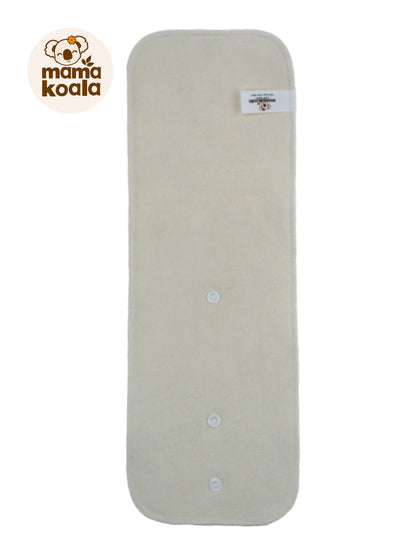 3-Layer Hemp Cotton Cloth Diaper Insert with Snaps