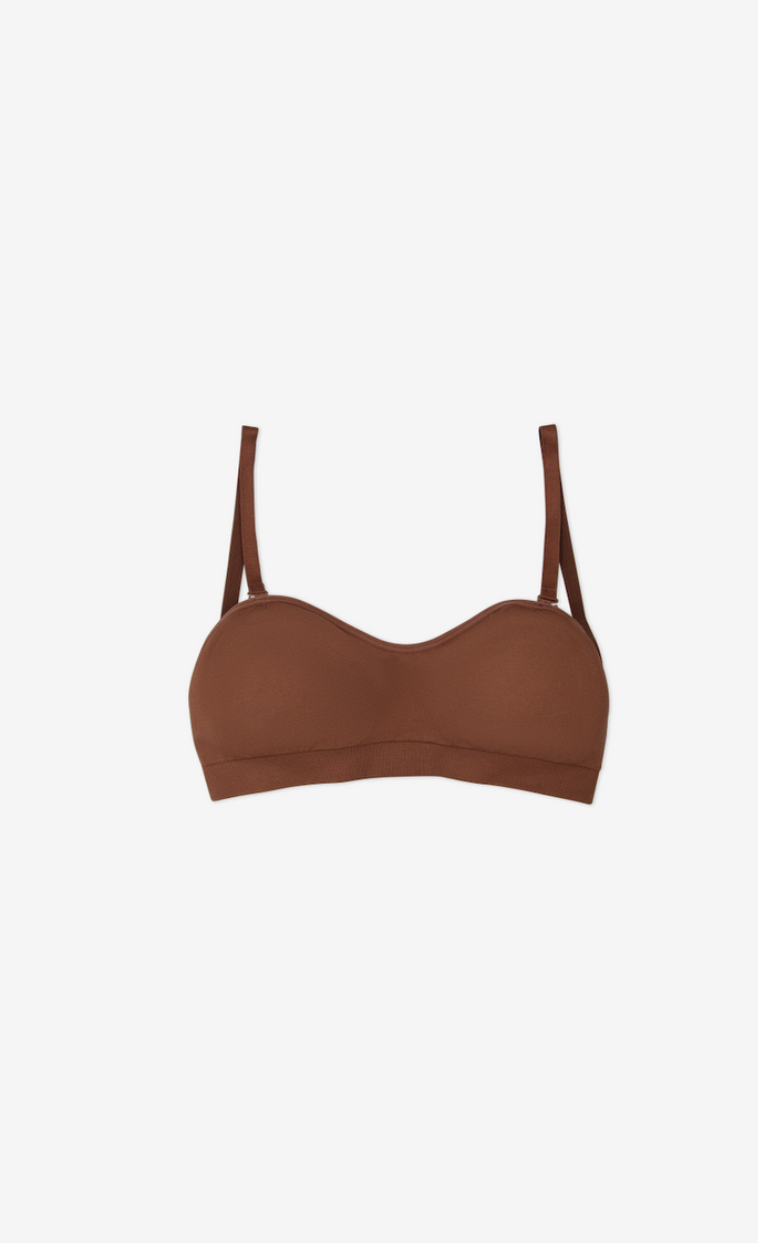 3776W Adult Sweetheart Bandeau Bra