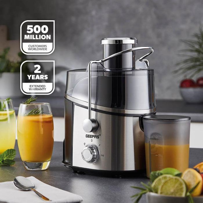 600W Electric Juicer Machine Centrifugal Fruit & Vegetable Juice Extractor