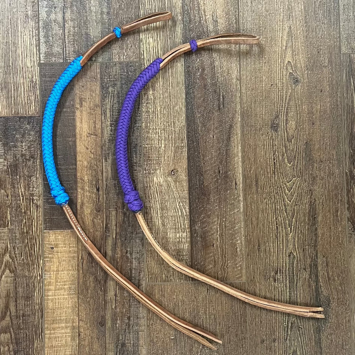 Leather Paracord Braided Quirt
