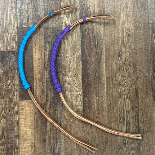 Leather Paracord Braided Quirt