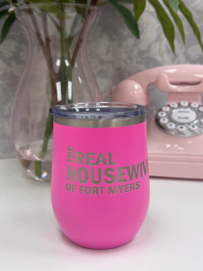 Fort Myers Housewives Wine Tumbler