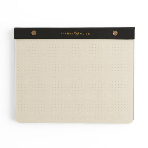 A5 Bluescale Notepad: Dot Grid - Archer and Olive