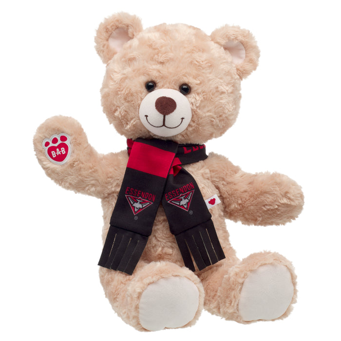 AFL - Essendon Bombers Teddy Bear Scarf