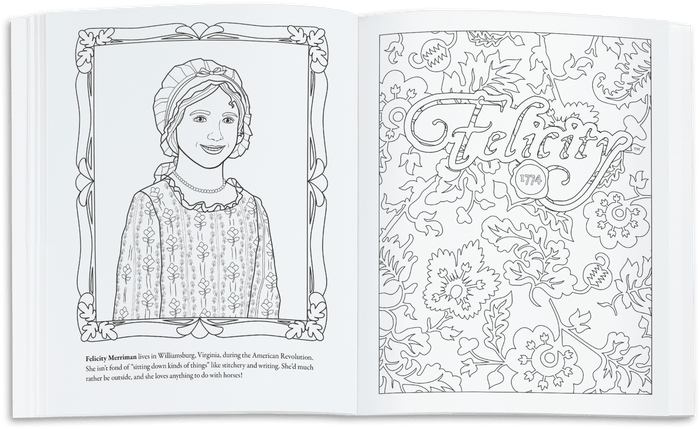 American Girl® Coloring Journal