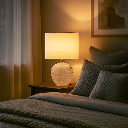 Annie Table Lamp White by Urban Style