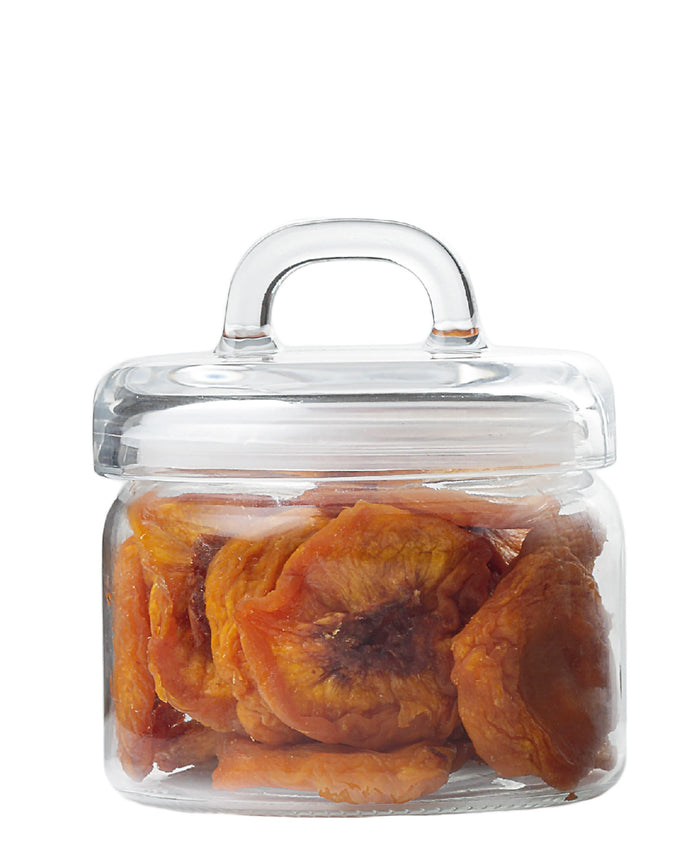 Aqua Round Canister 750ML - Clear