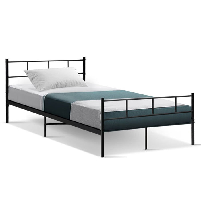 Artiss Bed Frame King Single Metal Bed Frames SOL -Home Living Store - -