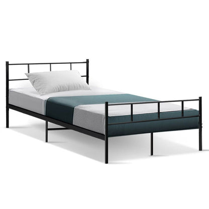 Artiss Bed Frame King Single Metal Bed Frames SOL -Home Living Store - -