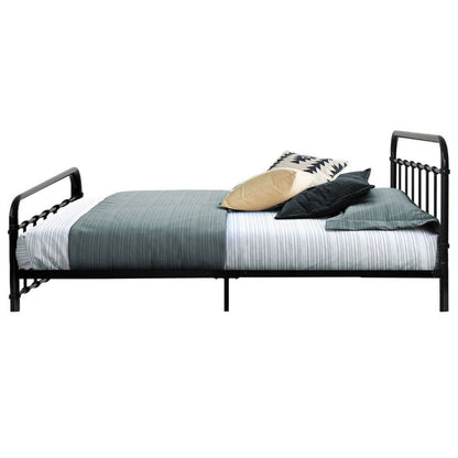 Artiss Bed Frame Metal Frames LEO - Single (Black) -Home Living Store - -