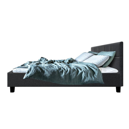 Artiss Bed Frame Queen Size Charcoal TINO -Home Living Store - -
