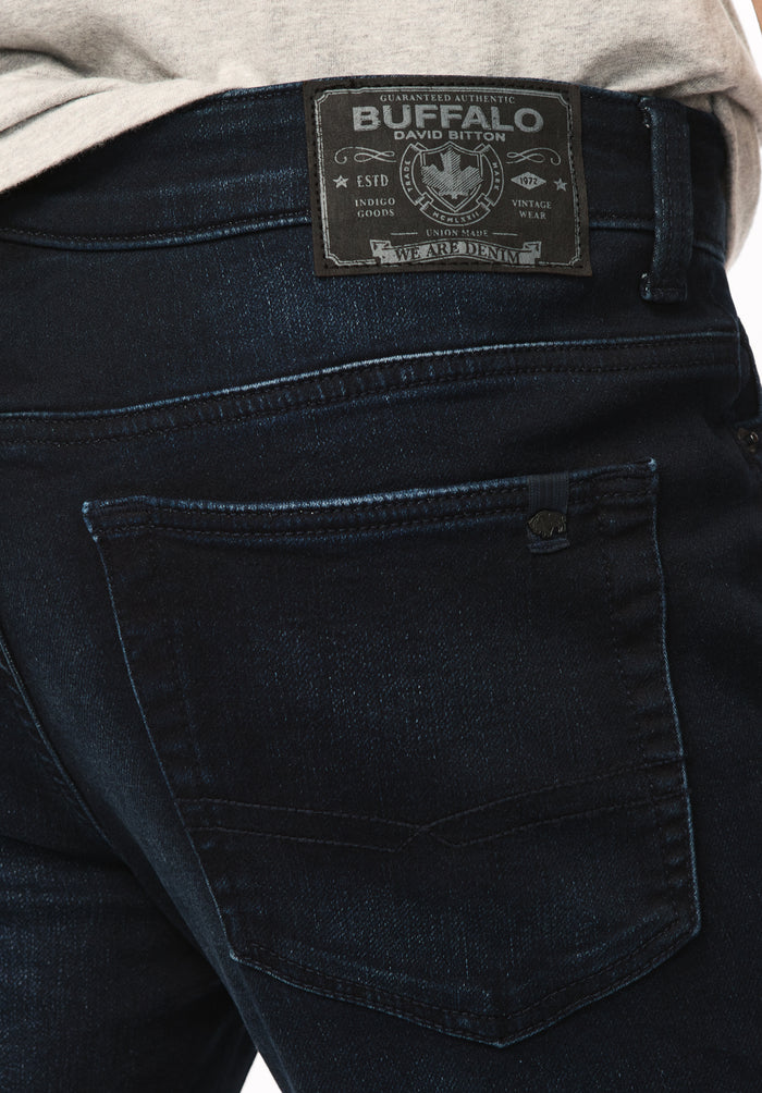 Ash Men's Slim Freedom Flex Jeans, Sanded and Distressed - BM22989