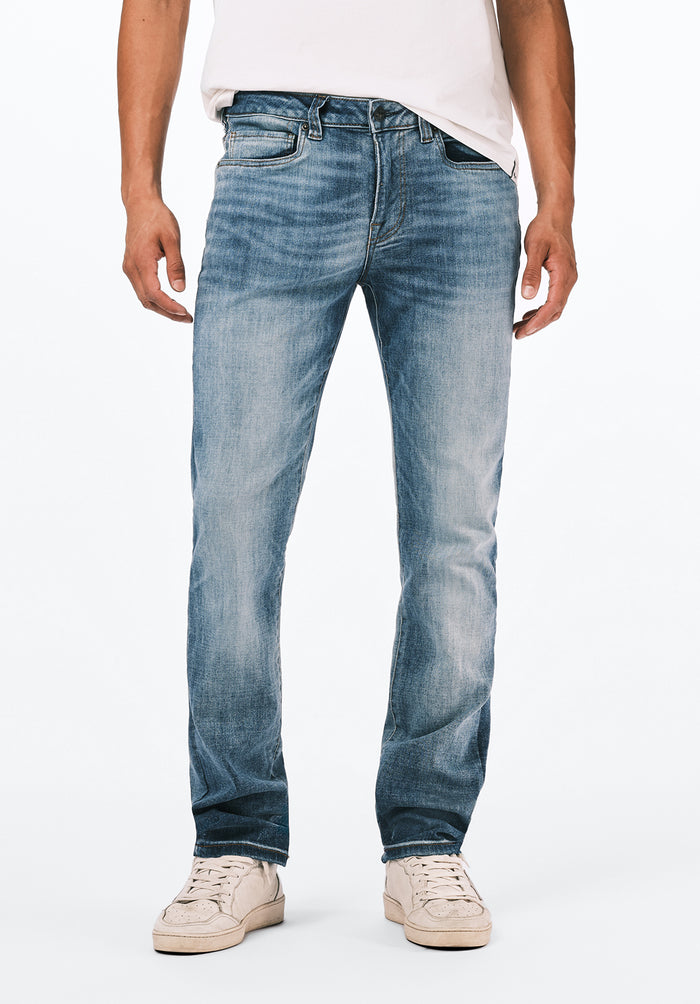 Buffalo Men Jeans Navy Denim Denim Pants Stretch