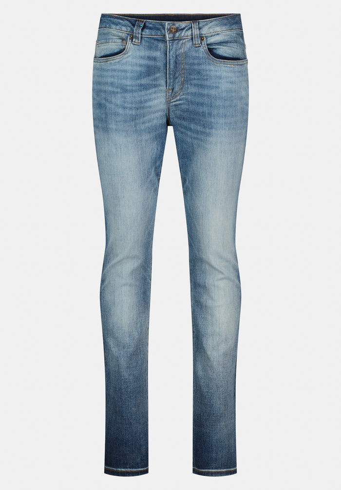 Buffalo Men Jeans Navy Denim Denim Pants Stretch