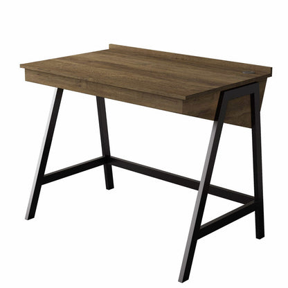 ASPECT Desk Dark Oak by Workzone™ -Home Living Store - -