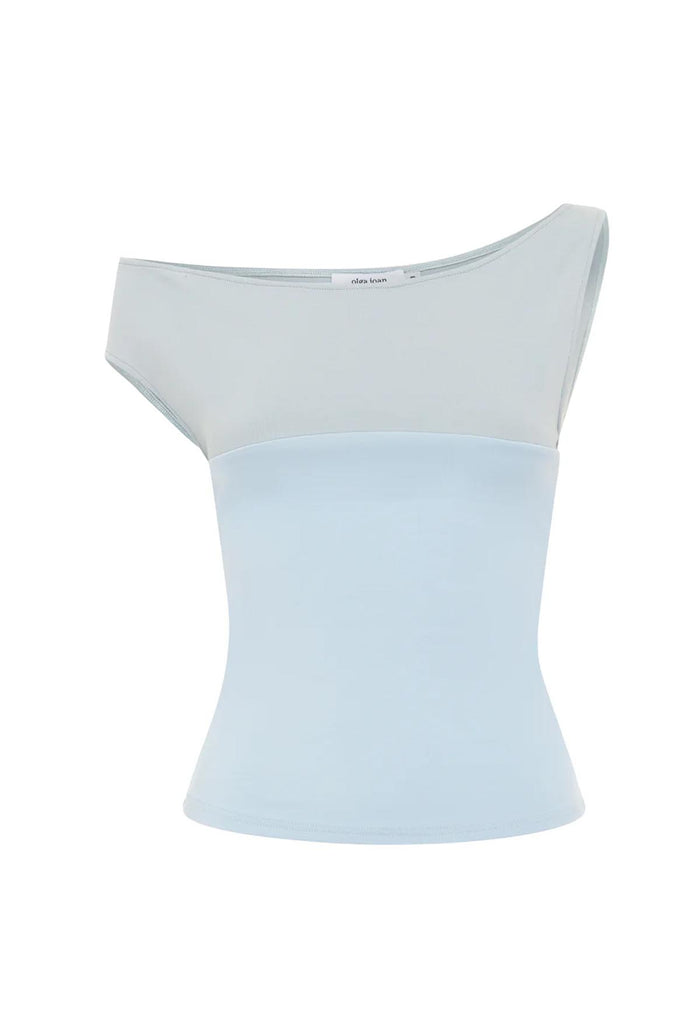 Asym Bardot Top Cielo (Original Fit)