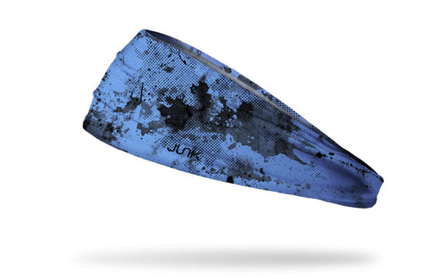 Baby Blue Grunge Big Bang Lite Headband - View 1