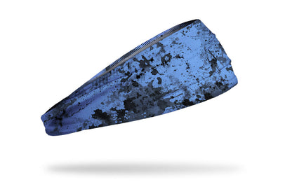 Baby Blue Grunge Big Bang Lite Headband - View 2