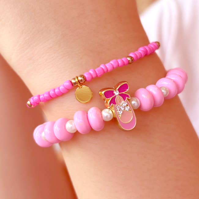 Ballet Shoe Sparkle Bracelet