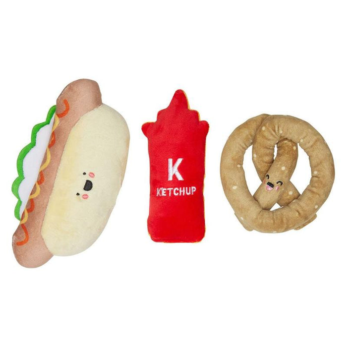 Pearhead, Inc. dog toys Ballpark Plush Dog Toy Set - 3 Pc