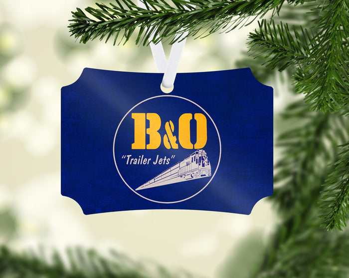 Baltimore & Ohio (B&OH) Trailer Jets Ornament