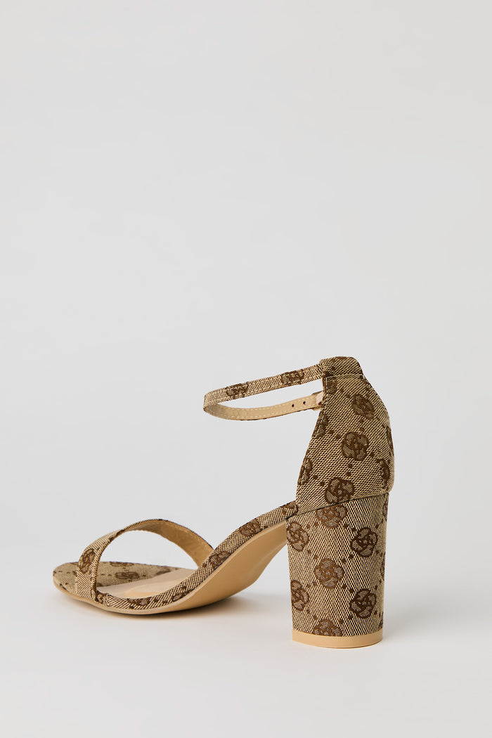 Banded Block Heel