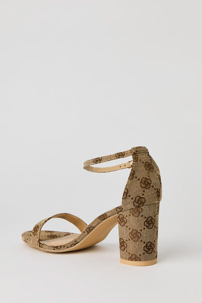 Banded Block Heel