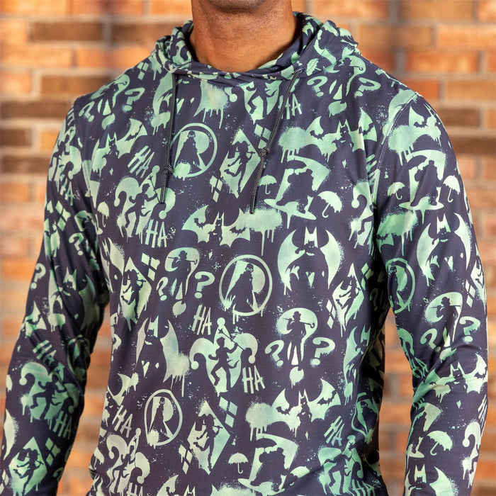 RSVLTS Batman Performance Hoodie Batman™ "Gotham Graffiti" – Performance Hoodie