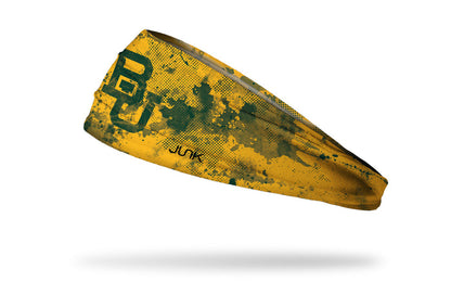 Baylor University: Grunge Gold Big Bang Lite Headband - View 1
