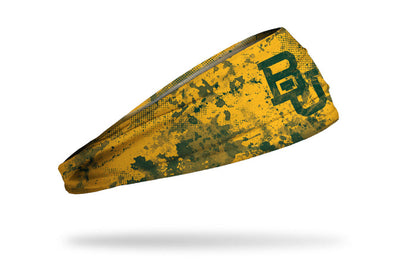 Baylor University: Grunge Gold Big Bang Lite Headband - View 2
