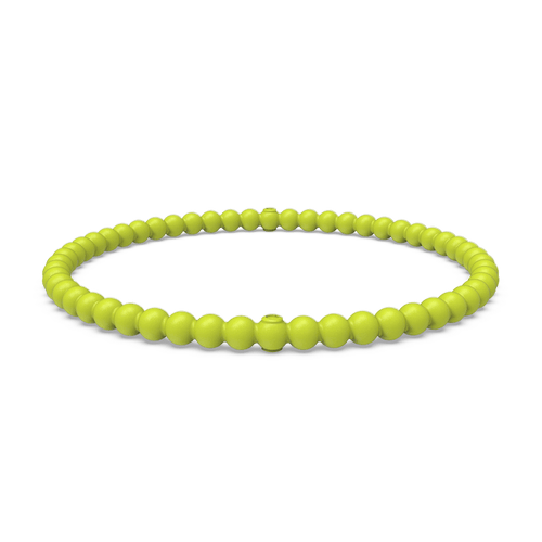 Beaded Stackable Silicone Bracelet - Lightning