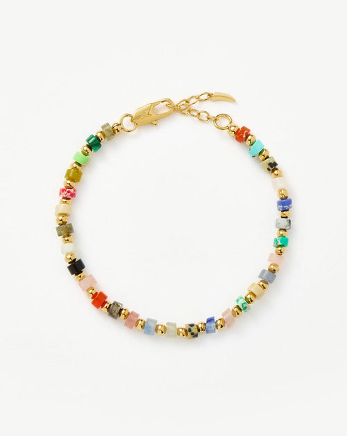 Beaded Bracelet | 18ct Gold Plated/Multi Beaded Bracelets Missoma