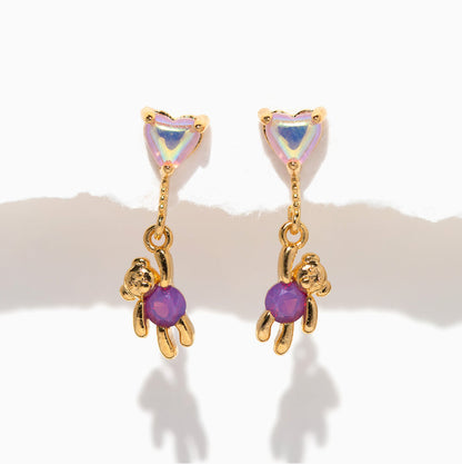 Bear Hug Earrings