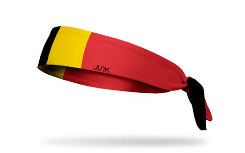 Belgium Flag Tie Headband - View 1