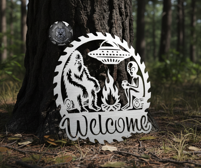 Bigfoot and Alien Welcome Saw
