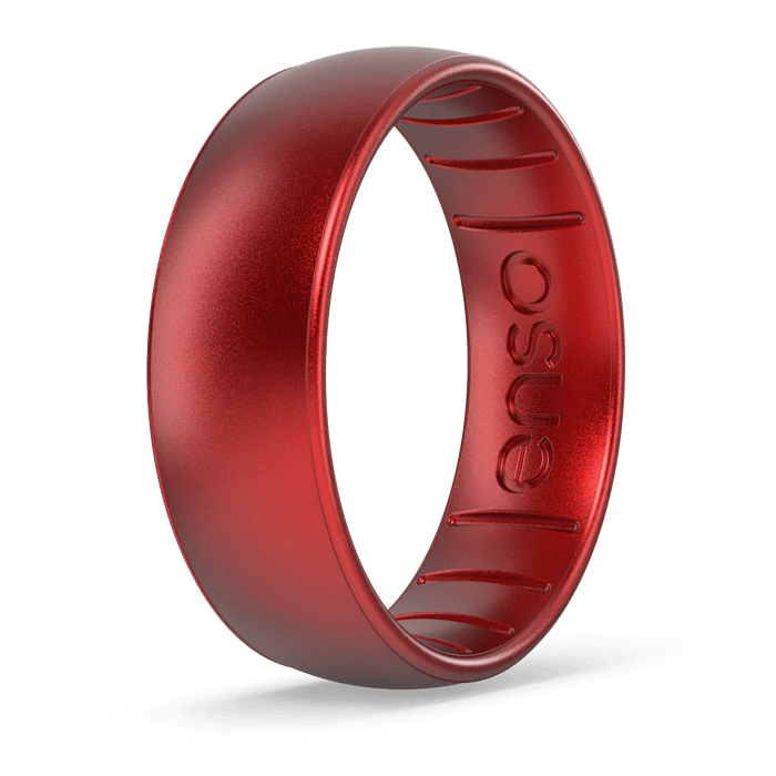 Birthstone Classic Silicone Ring - Ruby