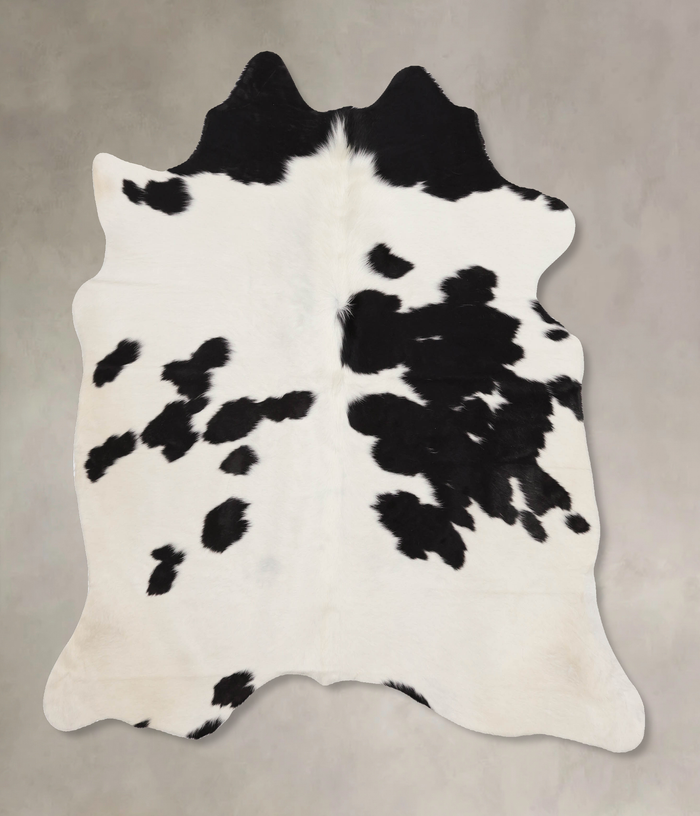 Black and White Cowhide Rug #B10748