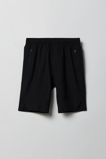 Boys Active Zip Pocket Shorts