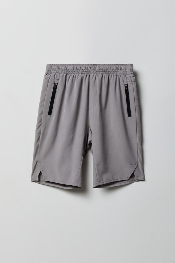 Boys Active Zip Pocket Shorts