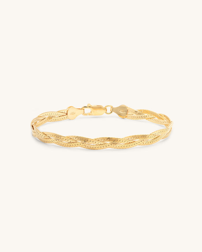 Braided Herringbone Bracelet