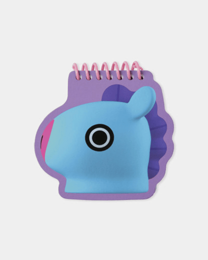 BT21 MANG Heart Face Spring Note