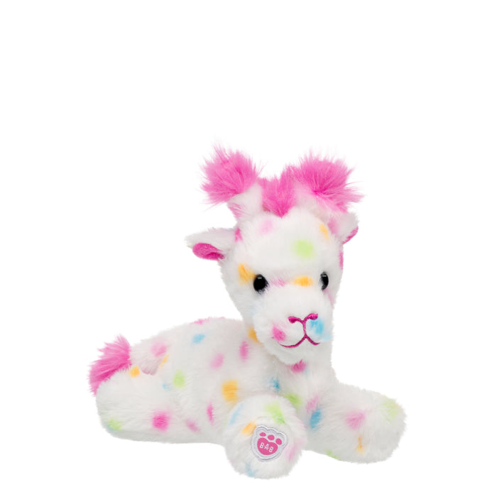Build-A-Bear Mini Beans® White Frosted Animal Cookie Giraffe Stuffed Animal