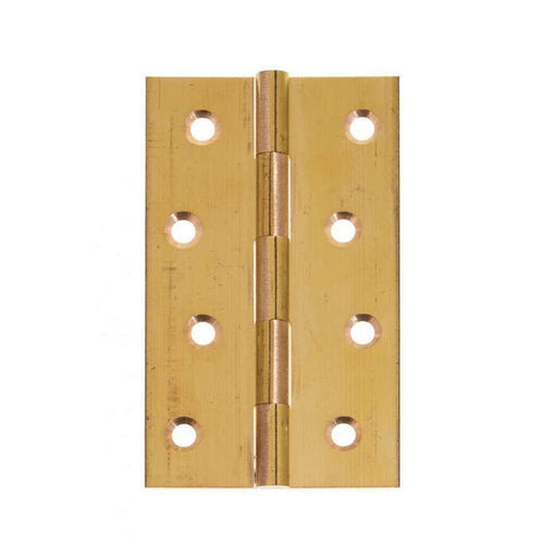 Butt Hinge Solid Brass 1 1/2" x 7/8" w/ Screws