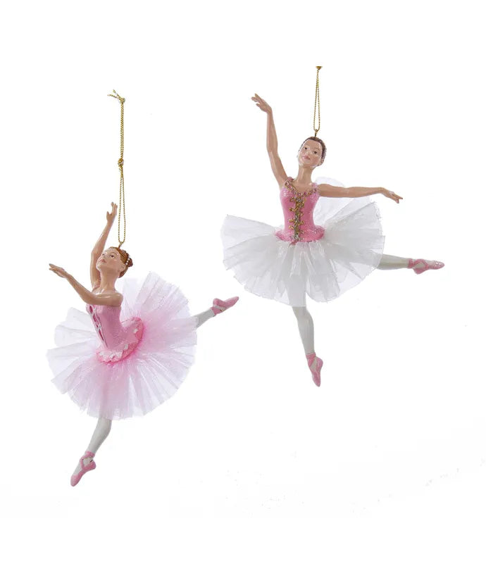 C8887 Pink Ballerina Ornaments
